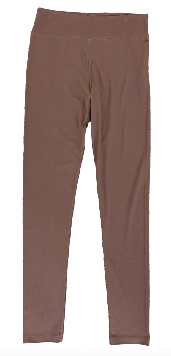 SUZETTE Yummy Brush Fabric with 5" Waist IN BUCKSKIN