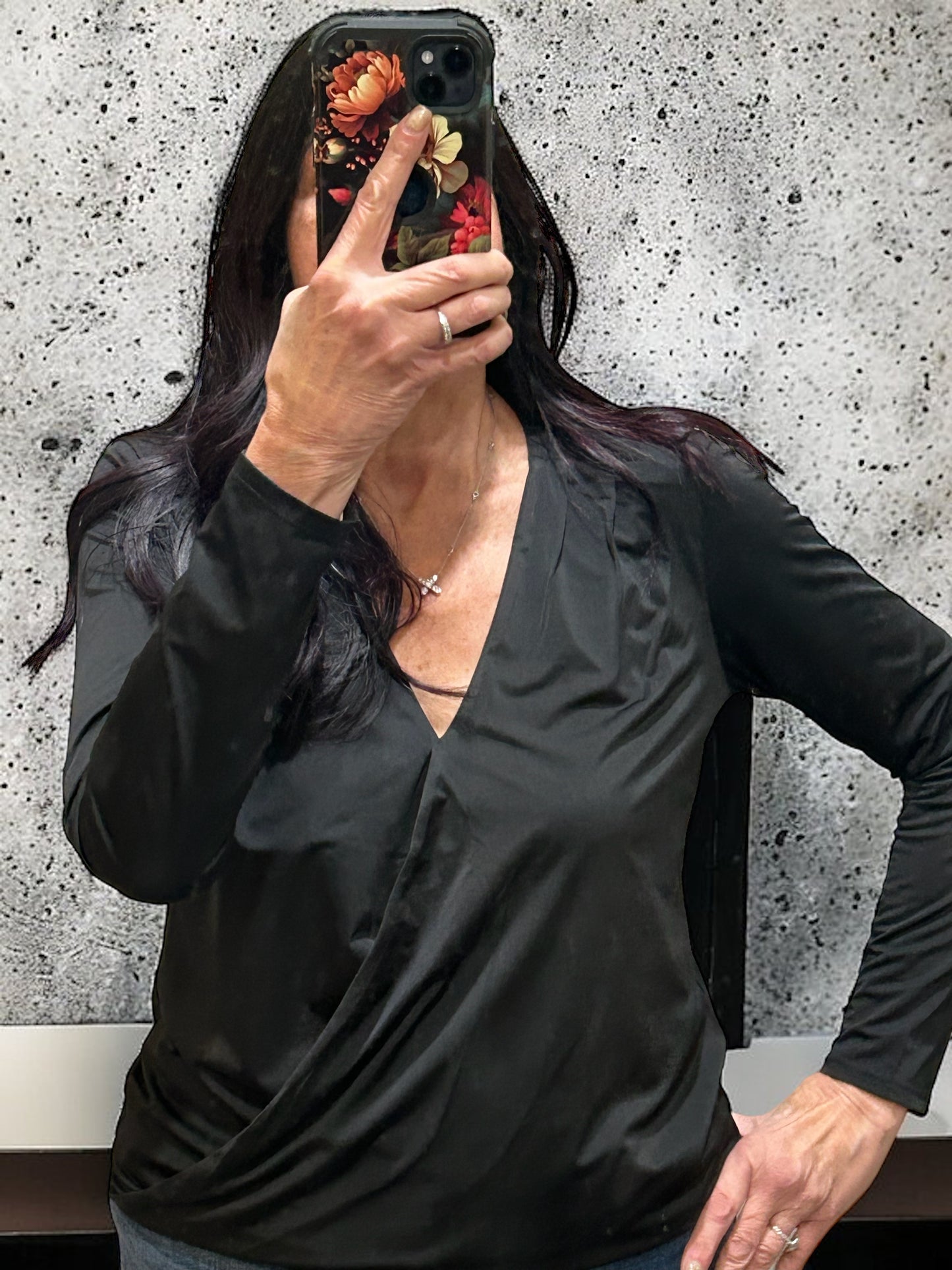 ALYSSA THOMAS CROSS OVER SURPLUS TOP