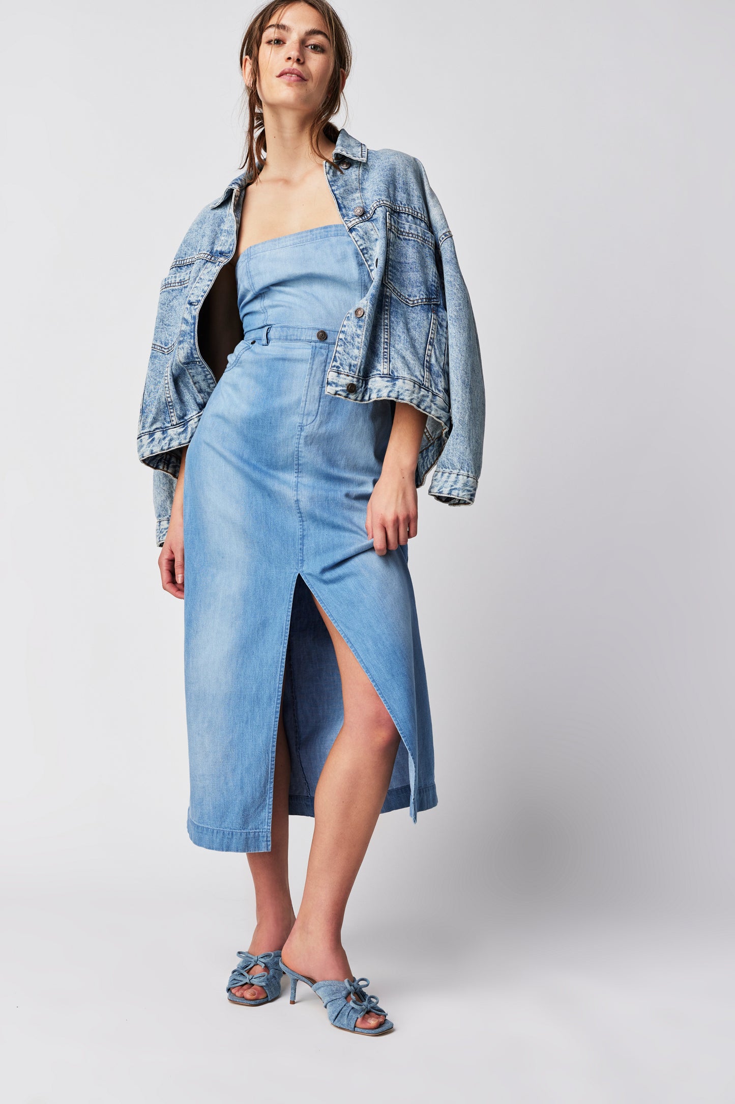 FREE PEOPLE PICTURE PERFECT MIDI