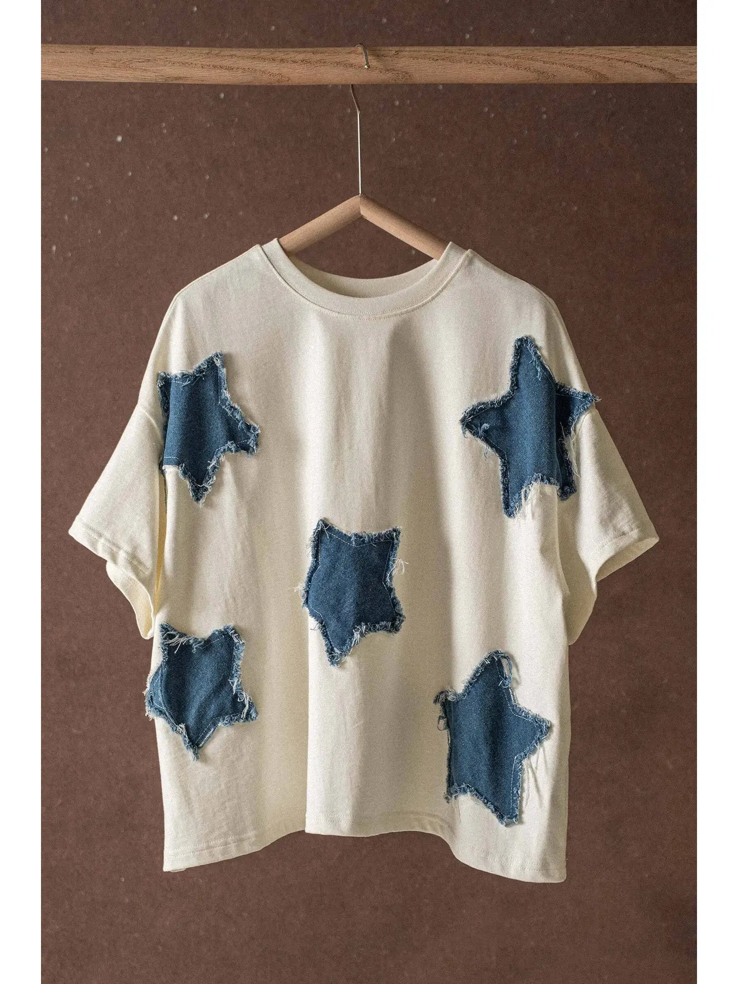 Distressed Denim Star