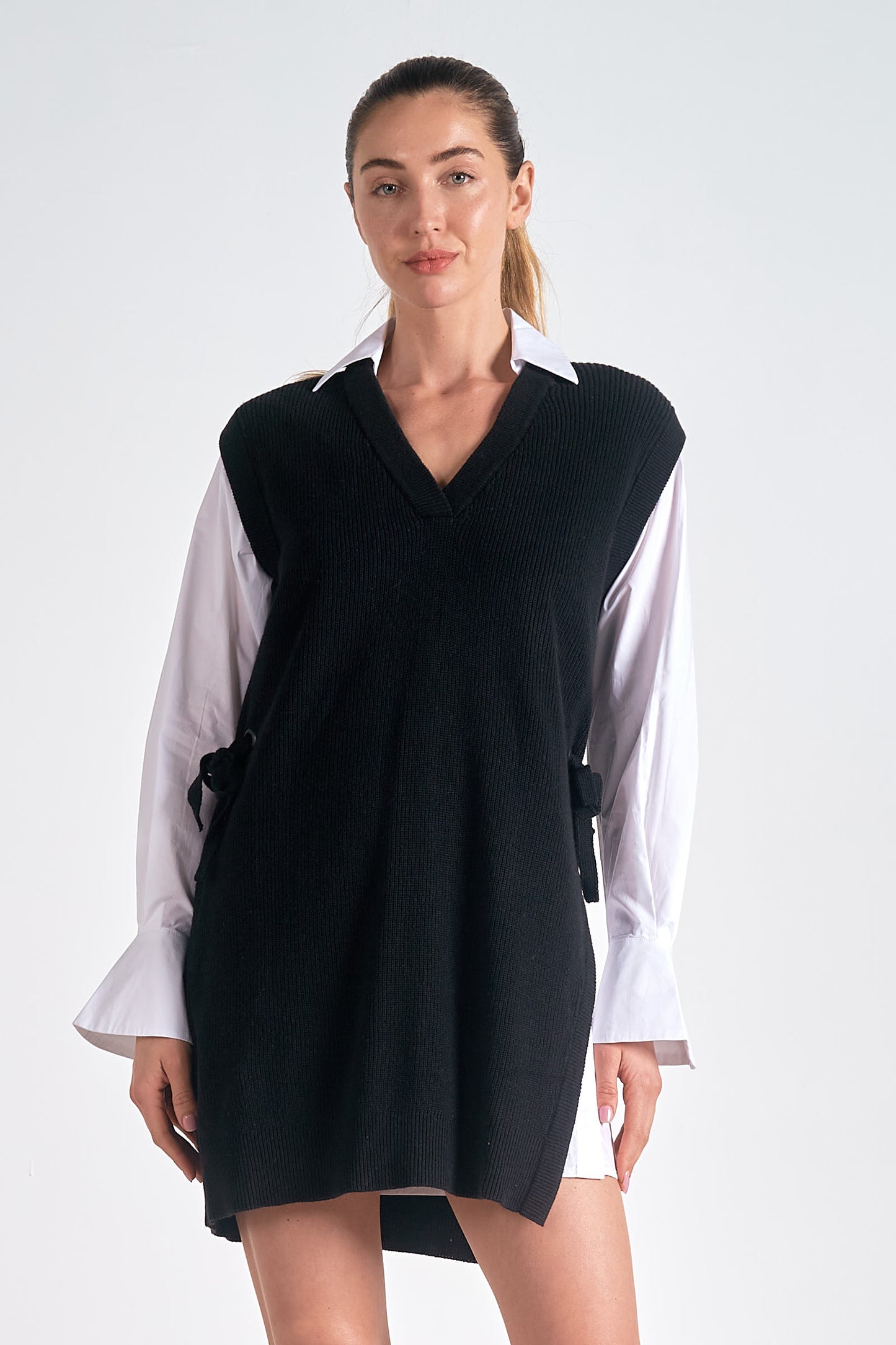 ELAN Dress Sweater/Shirt