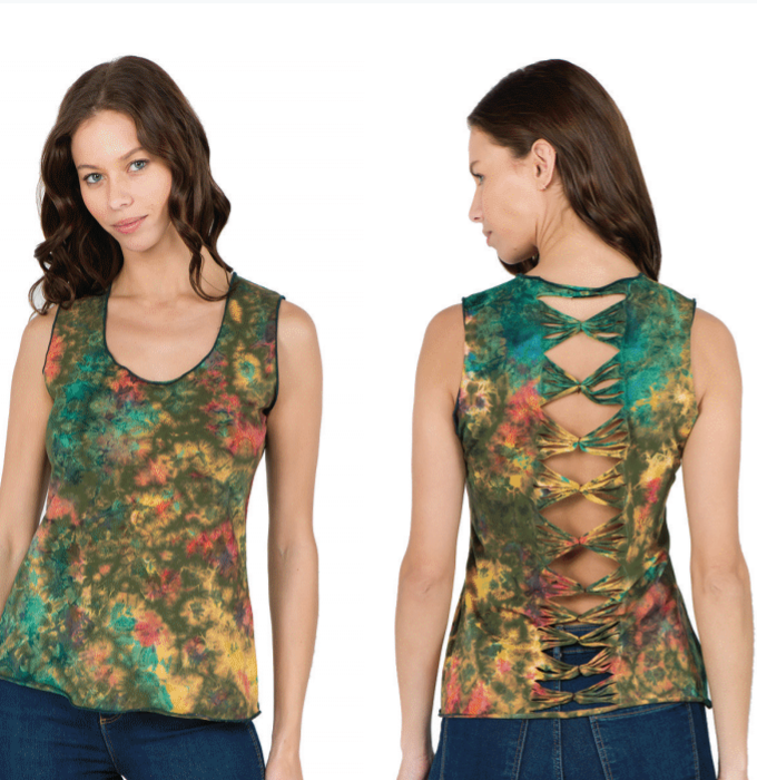 SERENA TOP WITH BACK BOW