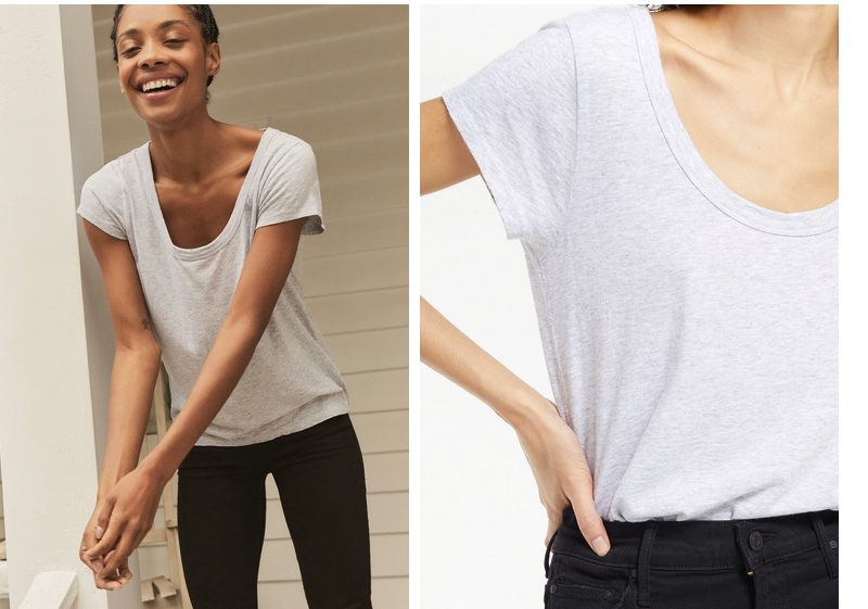 Z SUPPLY Jane Brushed Slub Tee IN HEATHER GREY, BLACK, CABERNET