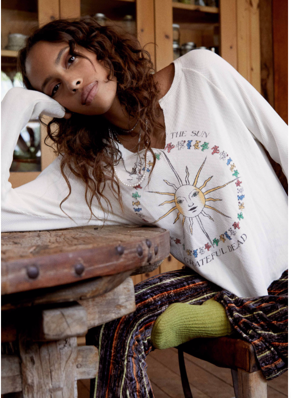 Grateful Dead Anthem Of The Sun Raglan Thermal