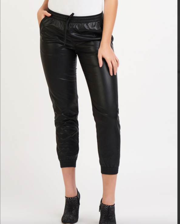 DEX F21 FAUX LEATHER JOGGER PANT 1822753 D