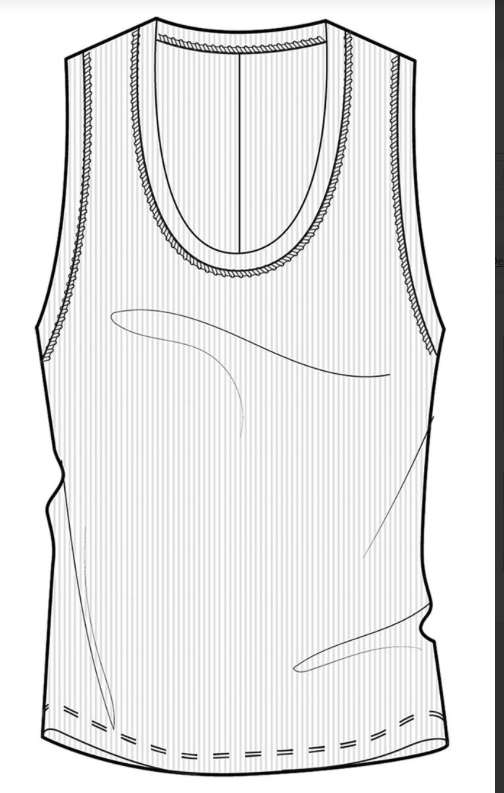 Z SUPPLY SIRENA RIB TANK IN BLACK, GREY OR WHITE