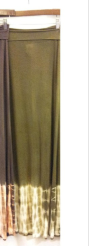 OILVE TYE DYE MAXI SKIRT