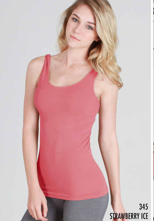 NIKIBIKI PLAIN JERSEY TANK TOP IN MANY COLORS