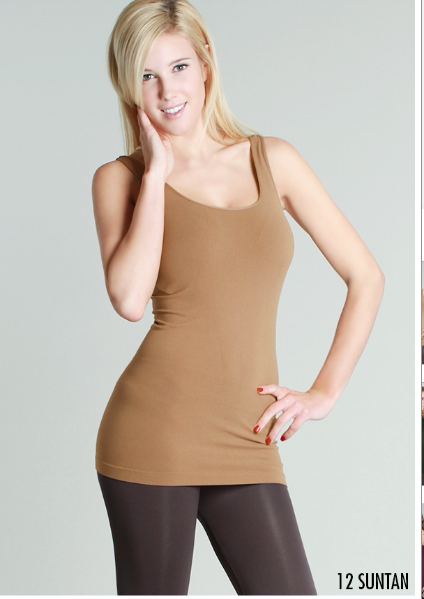 NIKIBIKI PLAIN JERSEY TANK TOP IN MANY COLORS