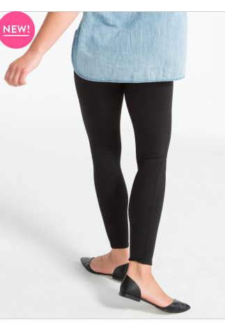 SPANX ESSENTIAL LEGGING IN BLACK M-XL