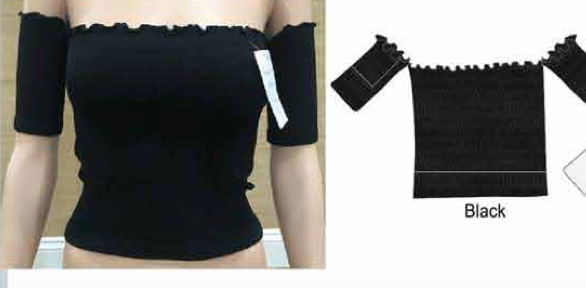 SUZETTE PUCKER TOP