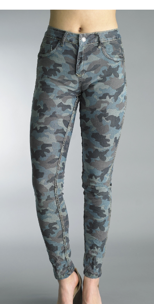 CAMO DENIM PANT