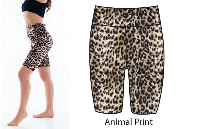 SUZETTE ANIMAL PRINTED BIKE SHORT