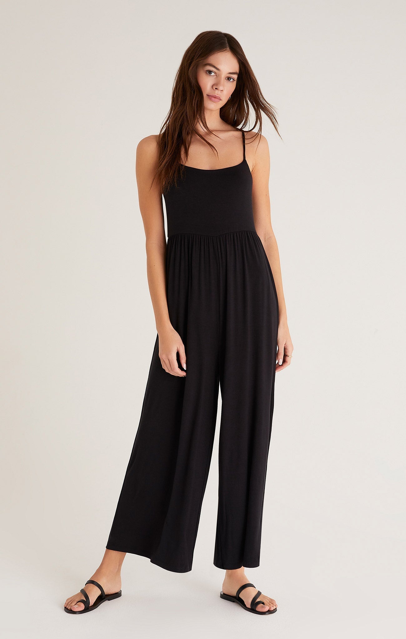 Z SUPPLY JEMMA JUMPSUIT IN BLACK