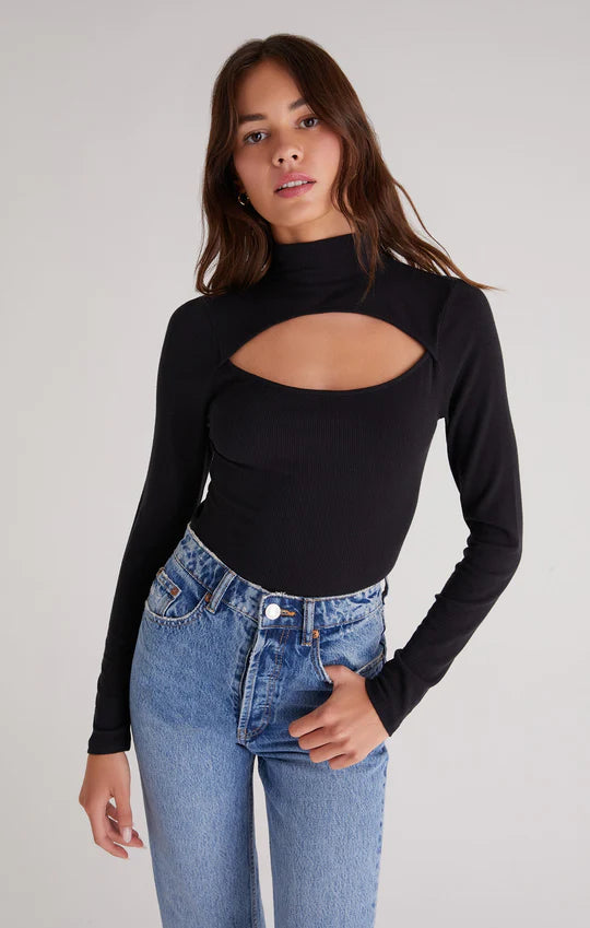 Z SUPPLY PANDORA RIB CUT OUT TOP