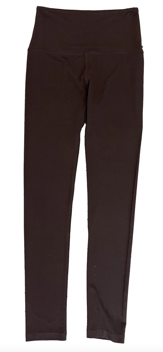 SUZETTE Yummy Brush Fabric with 5" Waist IN DEEP CHOCLATE