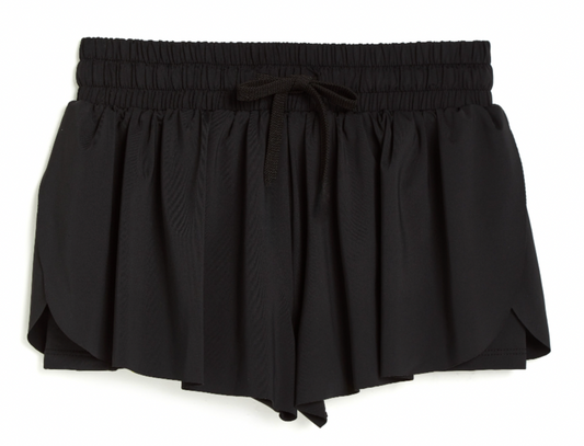 SUZETTE FLYAWAY SHORT IN BLACK