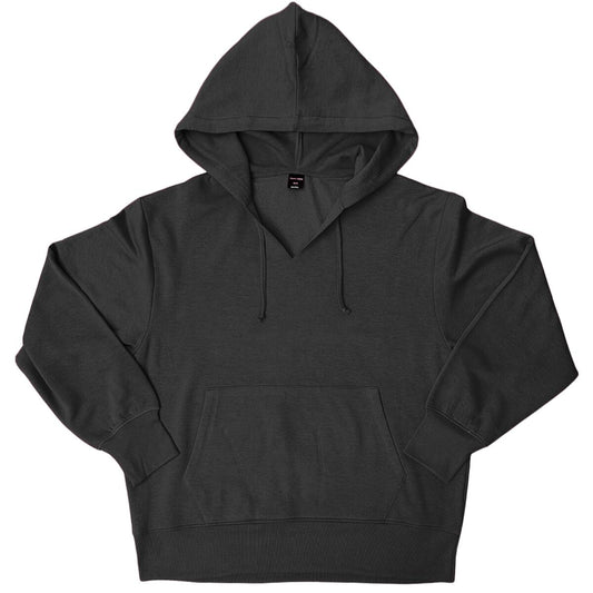 SUZETTE Brushed Soft Cloud Hoodie IN BLACK