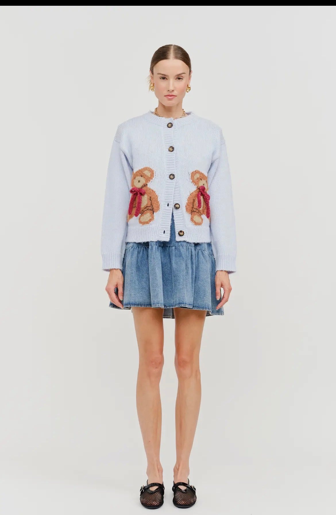 TEDDY BEAR CARDIGAN