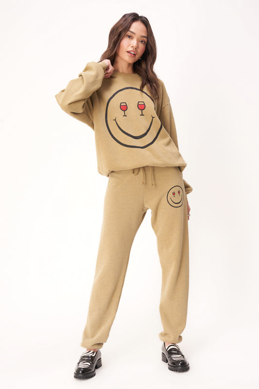 PROJECT SOCIAL T WINE EYES SWEATSHIRT