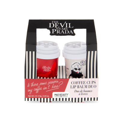 Devil Wears Prada Coffee Cup Lip Balm Duo