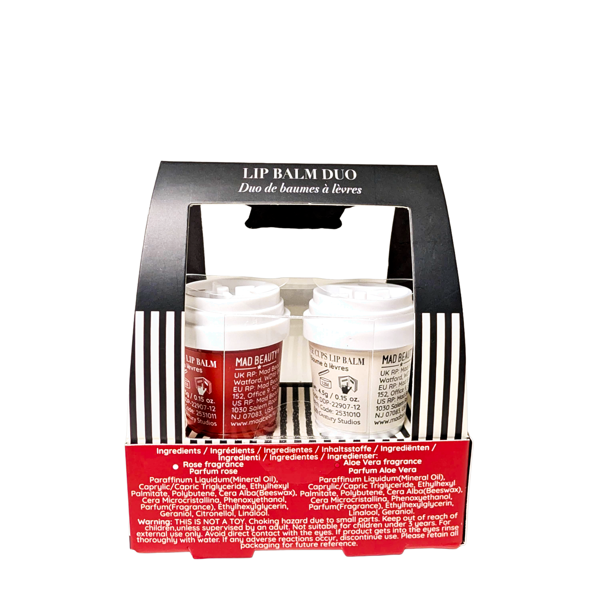 Devil Wears Prada Coffee Cup Lip Balm Duo