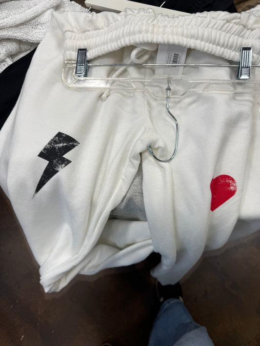 WHITE SWEATS