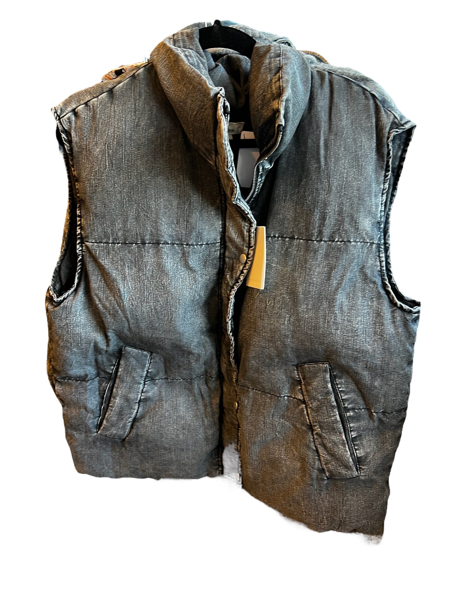 ELAN BLACK WASH PUFFY VEST