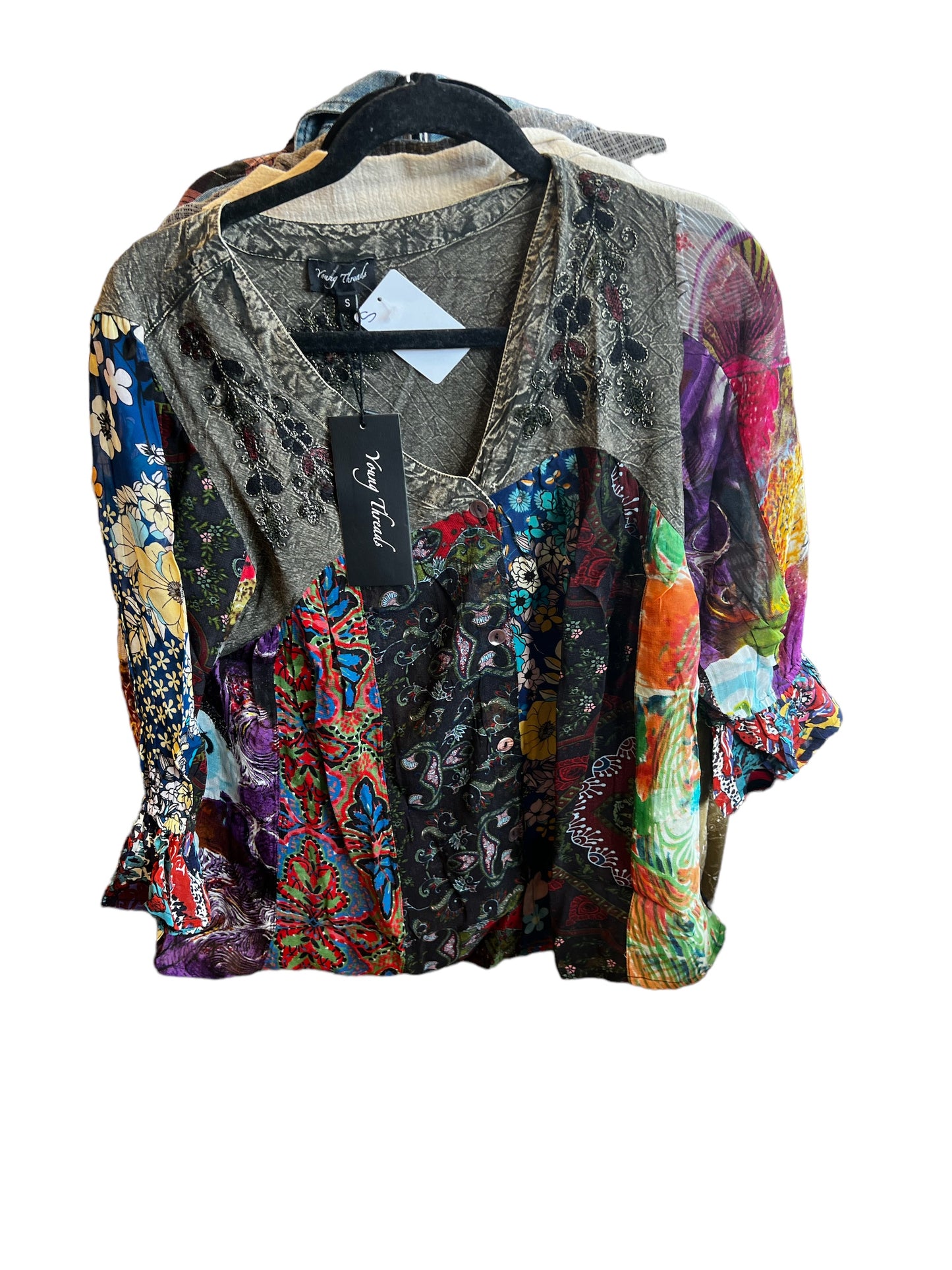 PATCH MULTICOLOR TOP of