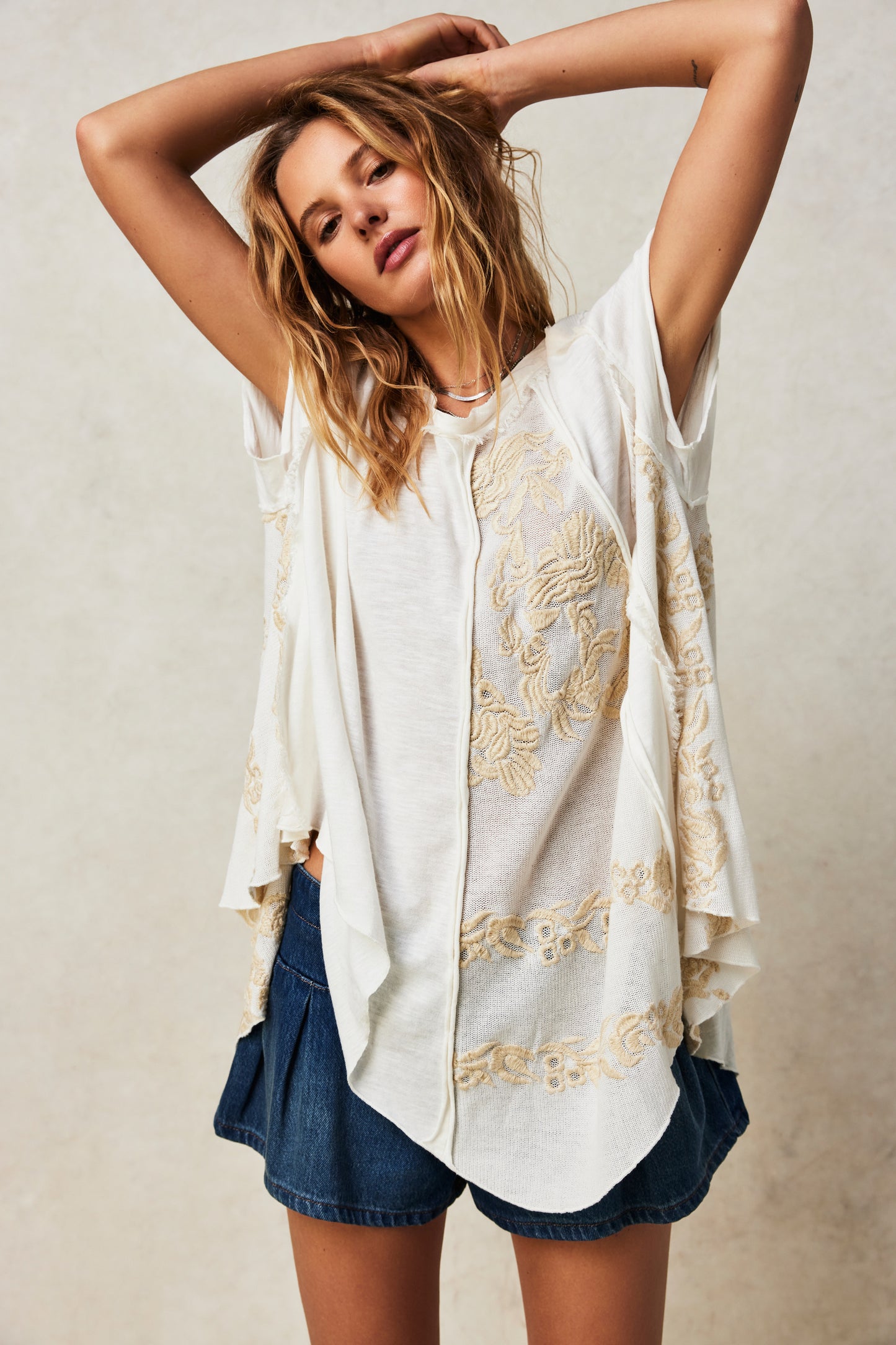 FREE PEOPLE PALERMO TUNIC