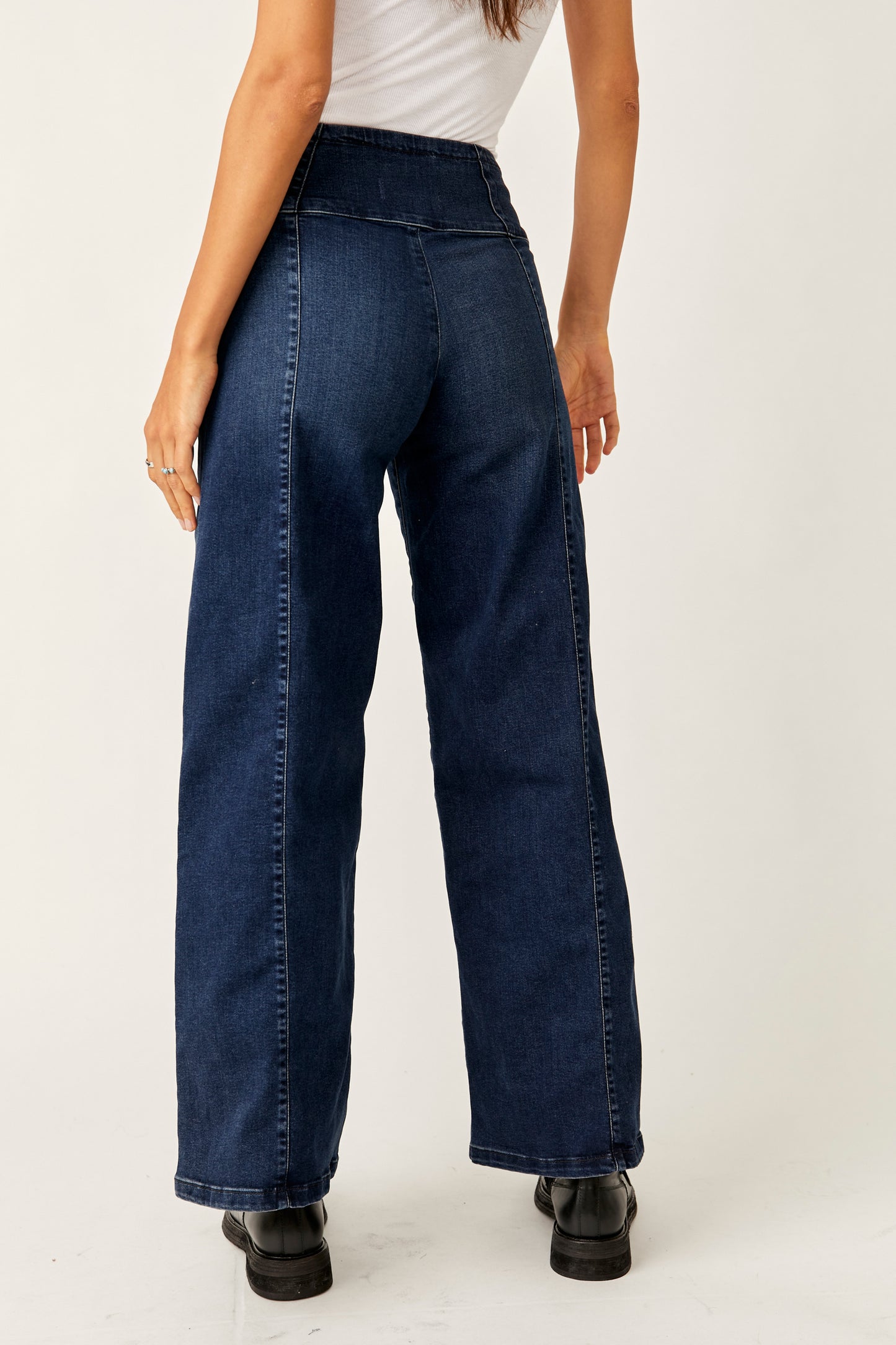 FREE PEOPLE SPOTLIGHT HR WIDE LEG