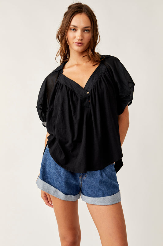 FREE PEOPLE  SUNRAY BABYDOLL