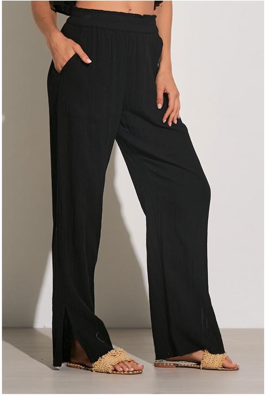 ELAN S24 BLACK PANTS