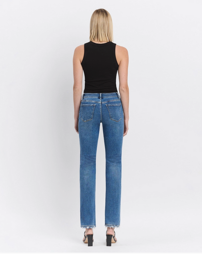 FLYING MONKEY Mid Rise Regular Straight Jeans F5235