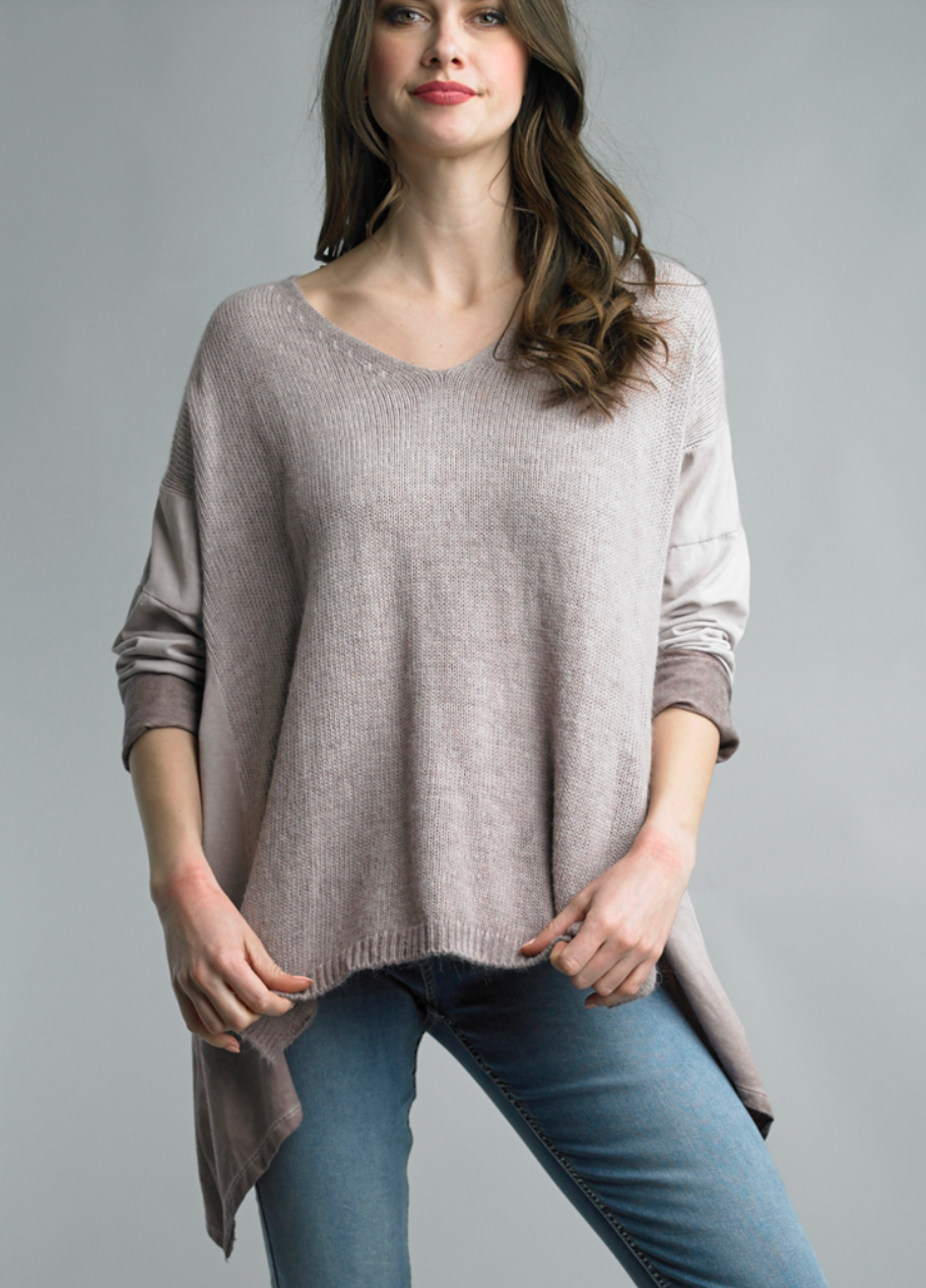 ROSE VNECK PULLOVER