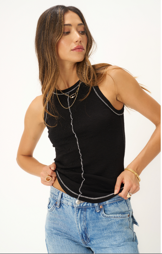 PROJECT SOCIAL T FEELING GOOD SEAMED RIB TANK