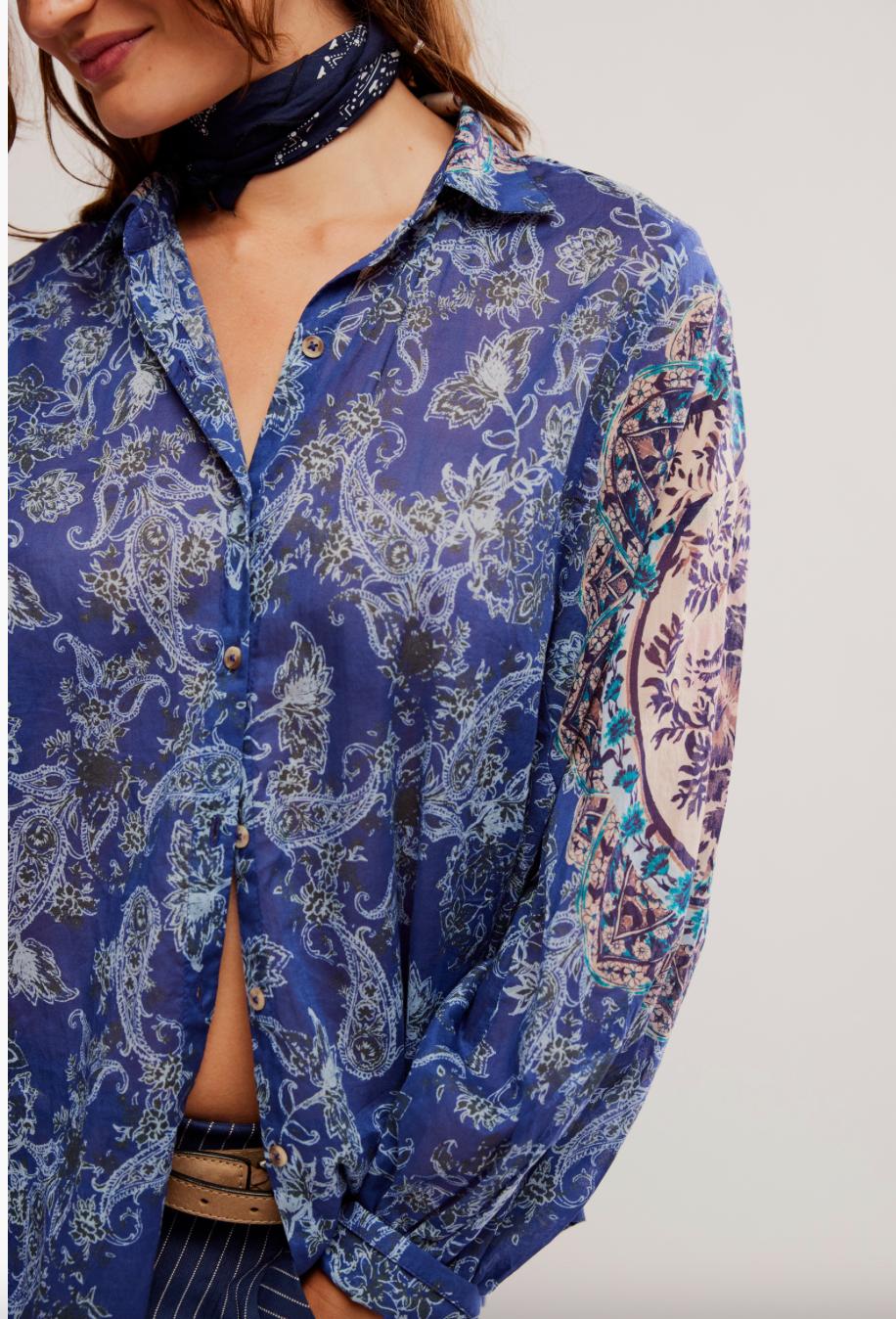 FREE PEOPLE ROSE BUD BLOUSE