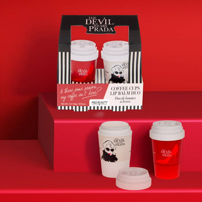 Devil Wears Prada Coffee Cup Lip Balm Duo