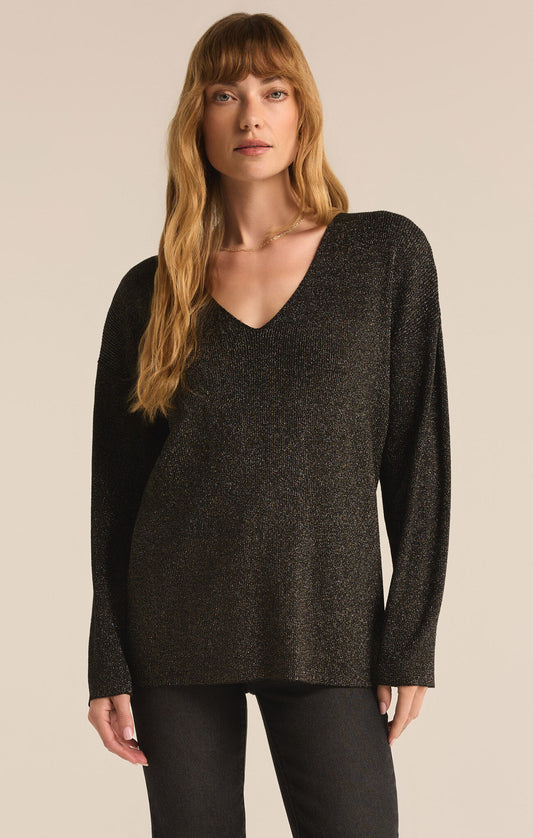 Z SUPPLY Goldie V-Neck Sweater