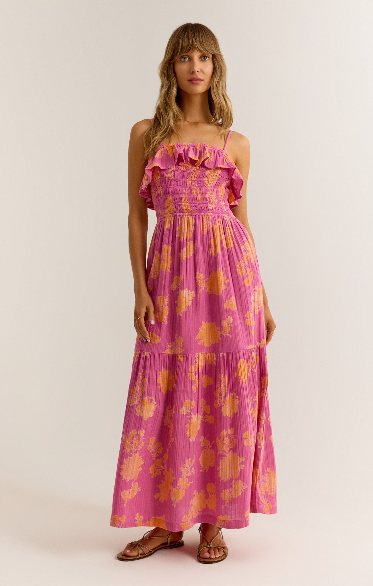 Z SUPPLY BAHARI SUNSHINE MIDI DRESS