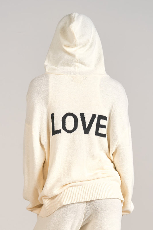 ELAN SP24 LOVE Sweater Hoodie Graphic