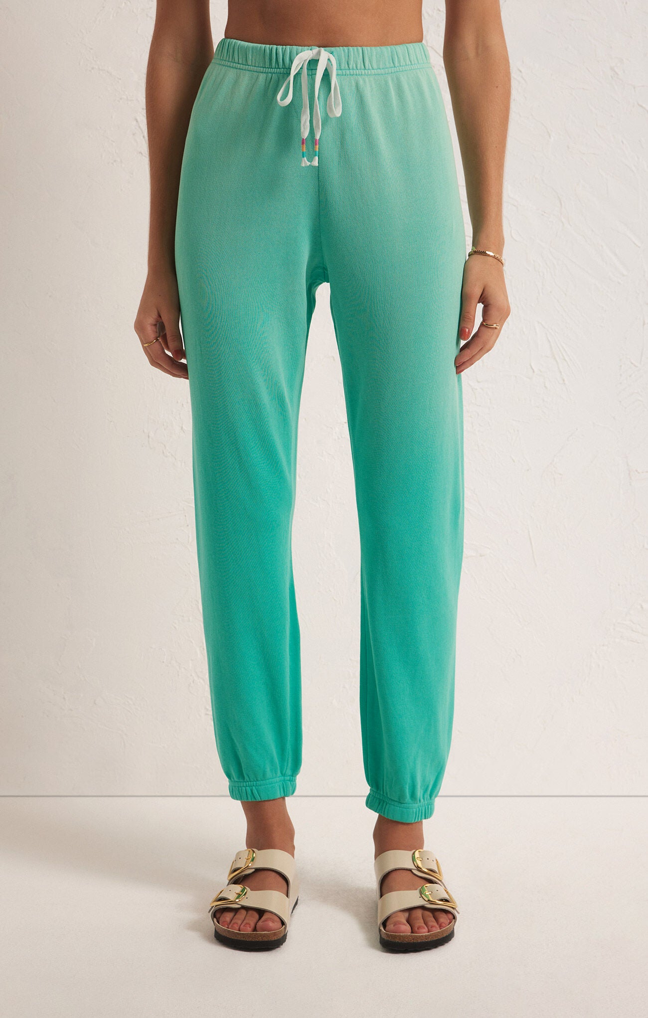 Z SUPPLY  High Tides Jogger in cabana green