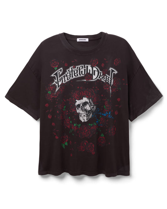 DAYDREAMER GRATEFUL DEAD ROSES OS TEE