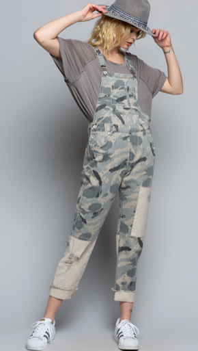 CAMO OVERALLS