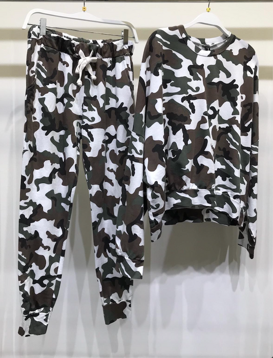 CAMO CUFFED JOGGER