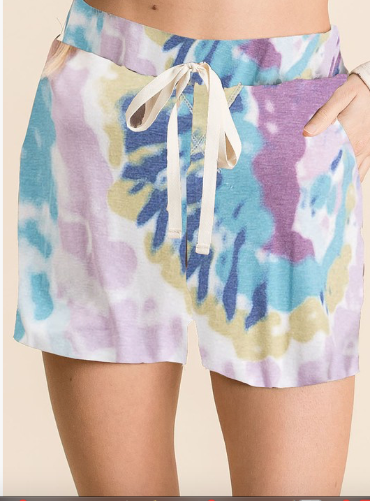 TYE DYE TERRY SHORT SET