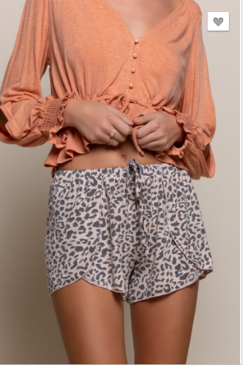 LEOPARD SHORTS