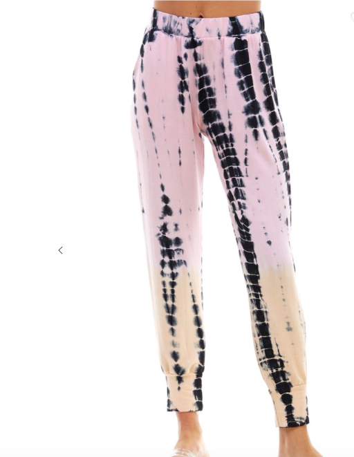 BAMBOO TIE DYE SOFT LOUNGE WEAR PANTS