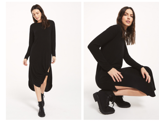 Z SUPPLY RAY SLUB SWEATER DRESS