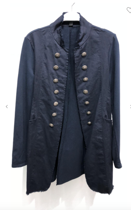 LONG SGT PEPPER JACKET  IN NAVY